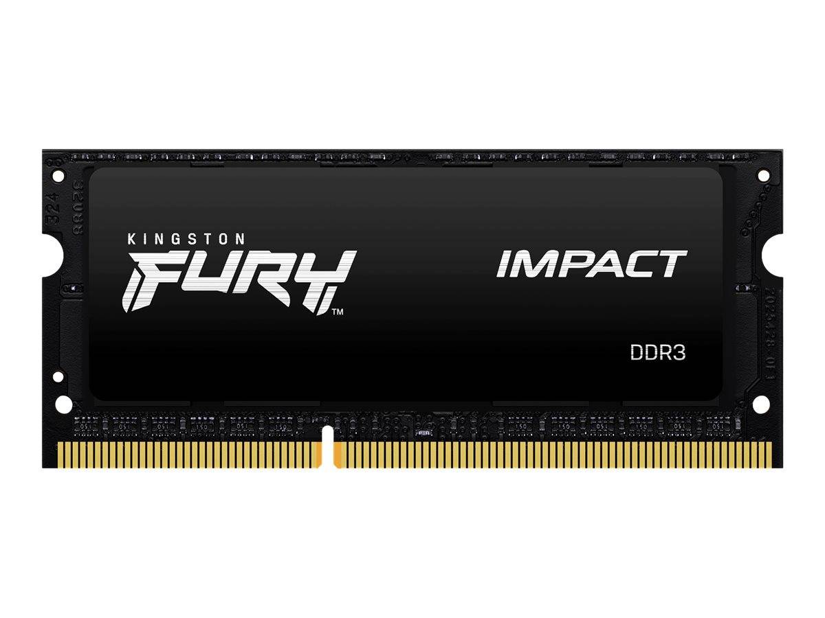 Kingston FURY Impact Laptop RAM card DDR3L 8 GB 1 x 8 GB 1600 MHz 204-pin SO-DIMM CL9 KF316LS9IB/8-1