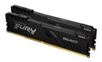 Kingston FURY Beast PC RAM kit DDR4 8 GB 2 x 4 GB 3200 MHz 288-pin DIMM CL16 KF432C16BBK2/8-2