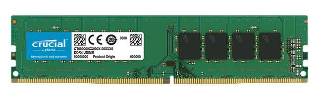 Crucial Crucial DDR4 4GB PC 2400 CL17 Single Rank retail PC RAM card DDR4 4 GB 1 x 4 GB Non-ECC 2400 MHz 288-pin DIMM CT-3