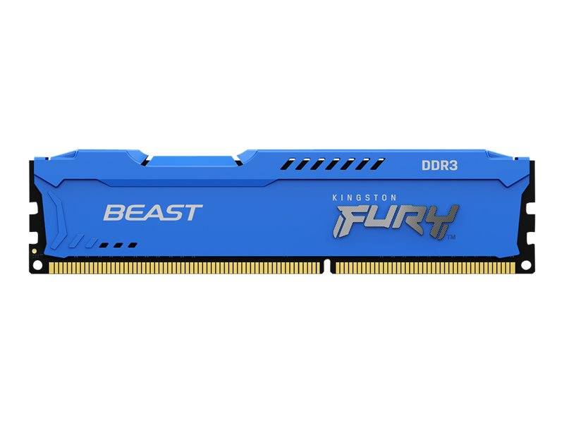 Kingston FURY Beast PC RAM kit DDR3 16 GB 2 x 8 GB Non-ECC 1866 MHz 240-pin DIMM CL10 KF318C10BK2/16-1