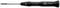 Small screwdriver with a black handle, bearing the inscriptions 'not insulating', 'Germany' and 'non insulating'.