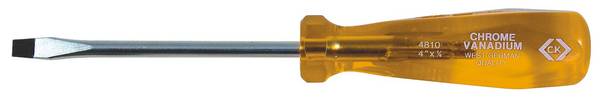 C.K Workshop Slotted screwdriver Blade width: 5 mm Blade length: 75 mm DIN 5264, DIN ISO 2380-2