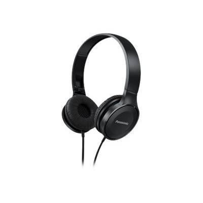 Panasonic RP-HF100ME   On-ear headphones Corded (1075100)  Black  Foldable, Headset