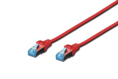 Digitus DK-1531-030/R RJ45 Network cable, patch cable CAT 5e SF/UTP 3.00 m Red 1 pc(s)-4