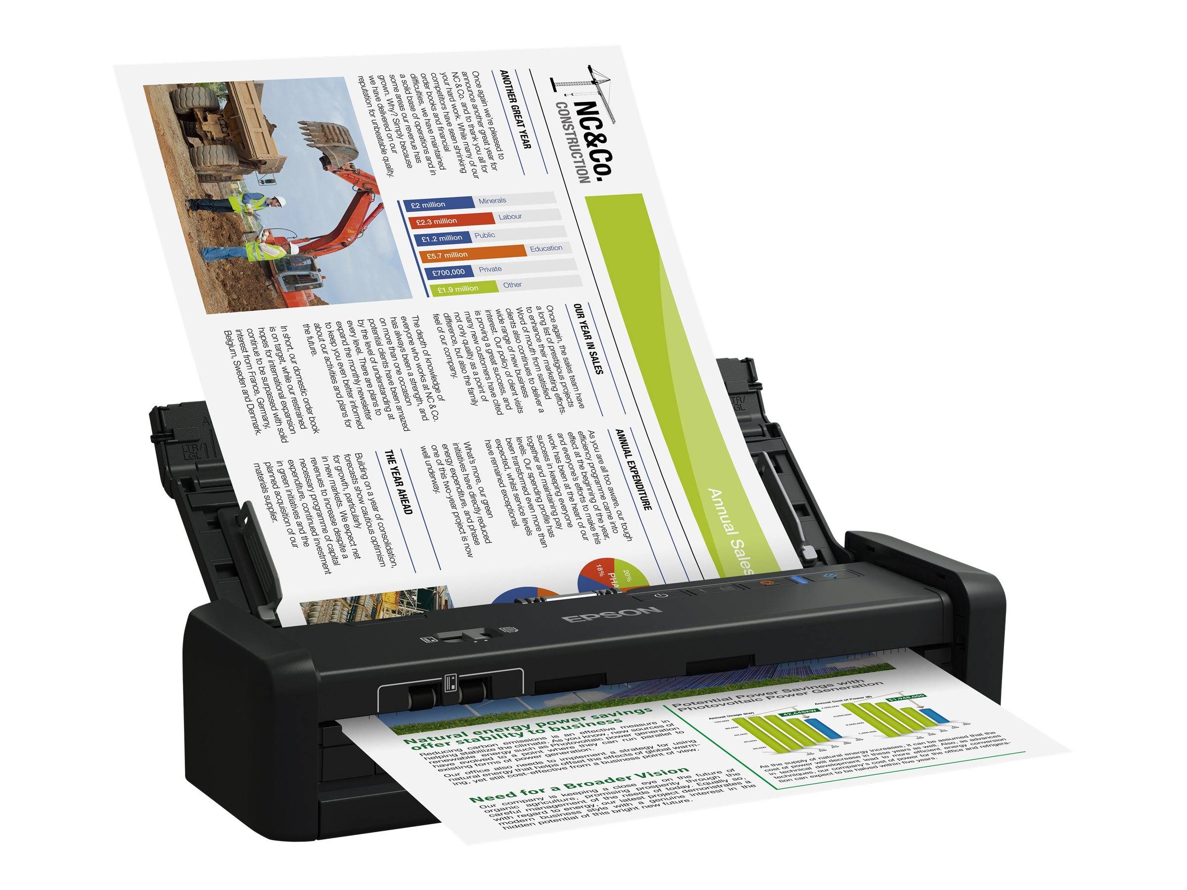 Epson WorkForce DS-360W Portable duplex document scanner A4 1200 x 1200 dpi 25 pages/min, 50 IPM USB A (USB 3.2 1st gen)-7