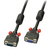 LINDY 36396 VGA Cable extension [1x VGA plug - 1x VGA socket] Black 7.50 m-3