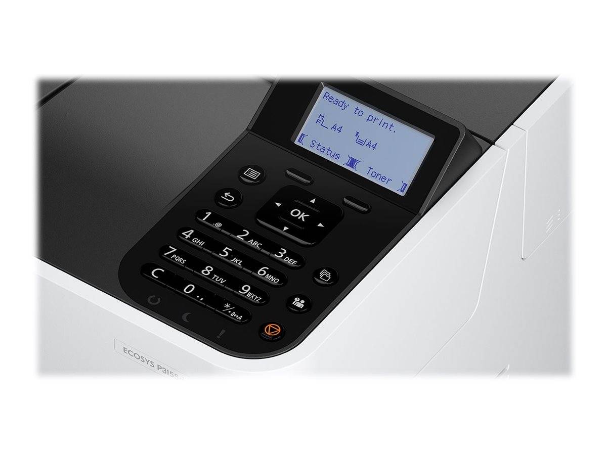 Kyocera ECOSYS P 3155 dn Inkjet printer Laser B/W A4 55 pages/min 1200 x 1200 dpi LAN, Duplex-6
