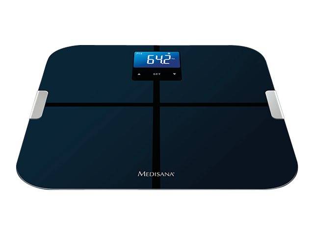 Medisana BS 440 connect Smart bathroom scales 40423 Digital Weight range=180 kg Black ITO sensors-2