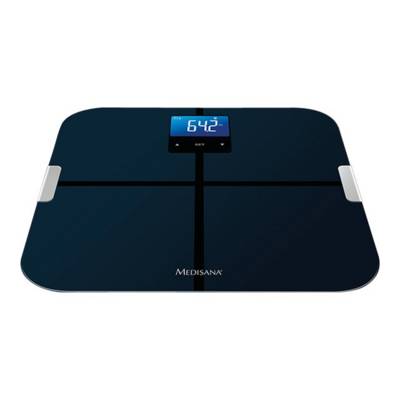 Medisana BS 440 connect Smart bathroom scales 40423 Digital Weight range=180 kg Black ITO sensors-2