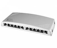 Telegärtner 100006998 12 ports CAT 6A 1 U Grey Equipped-6