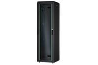 Digitus DN-19 36U-6/8-B-1 19" server rack cabinet (W x H x D) 600 x 1787 x 800 mm 36 U Black, Black (RAL 9005)-3