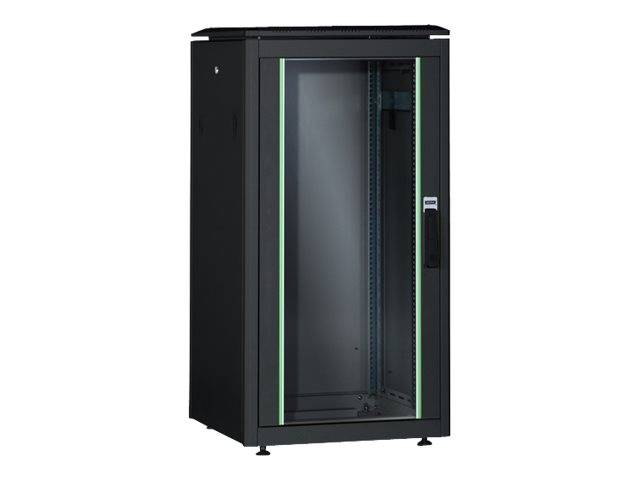 Digitus DN-19 26U-8/8-B-1 19" server rack cabinet (W x H x D) 800 x 1342 x 800 mm 26 U Black, Black (RAL 9005)-4
