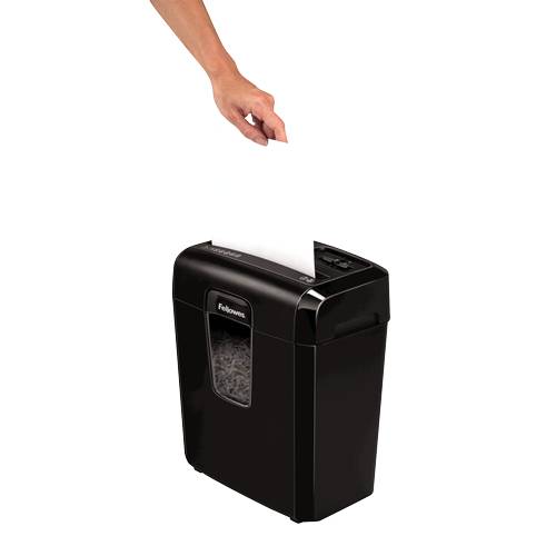 Fellowes Powershred® 8Cd Document shredder 8 sheet Particle cut 4 x 35 mm P-4 14 l Also shreds Paper clips, CDs, DVDs, S-8