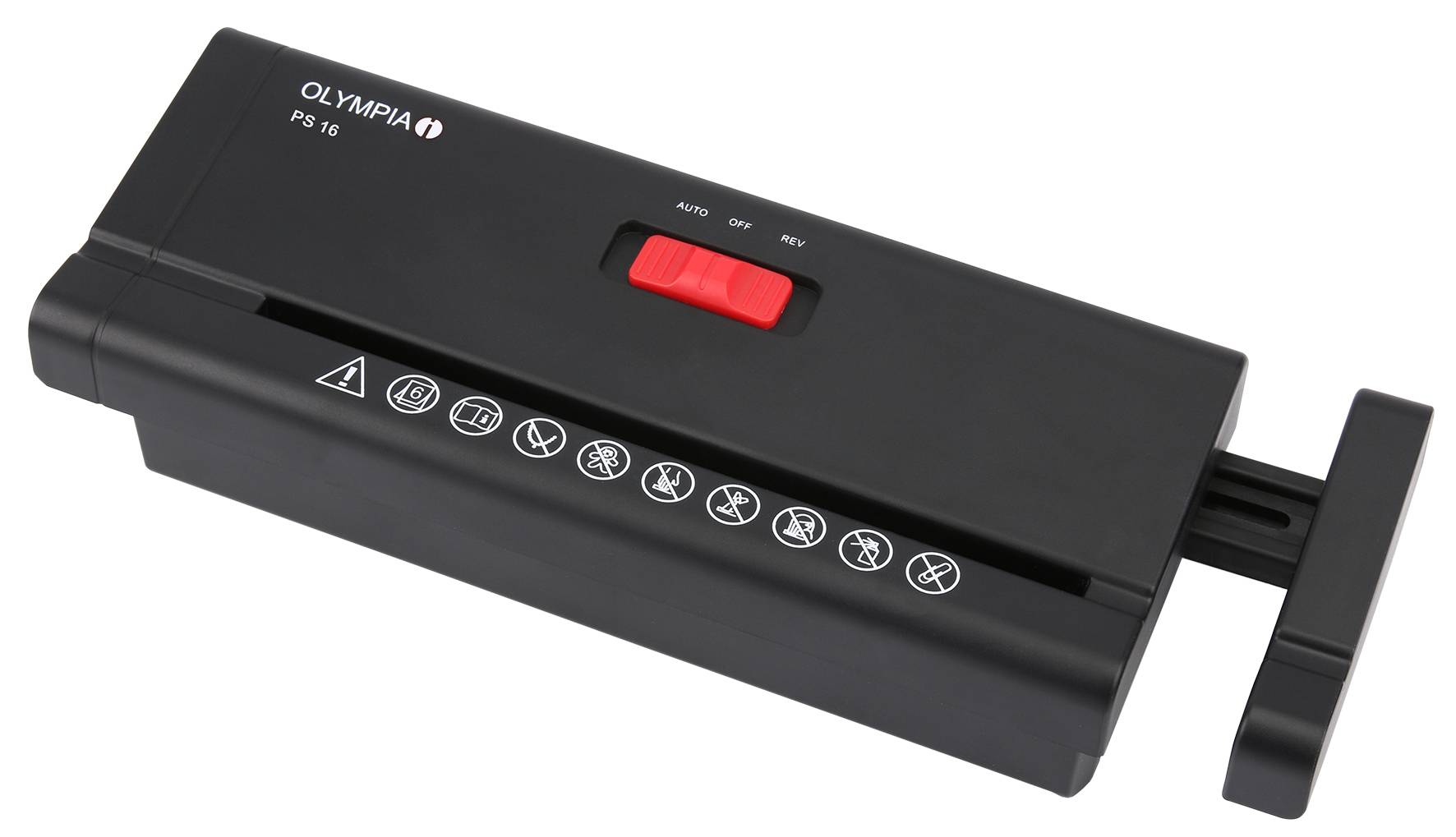 Olympia PS 16 Document shredder Ribbon cut 6 mm 0 l No. of pages (max.): 6 sheet-3