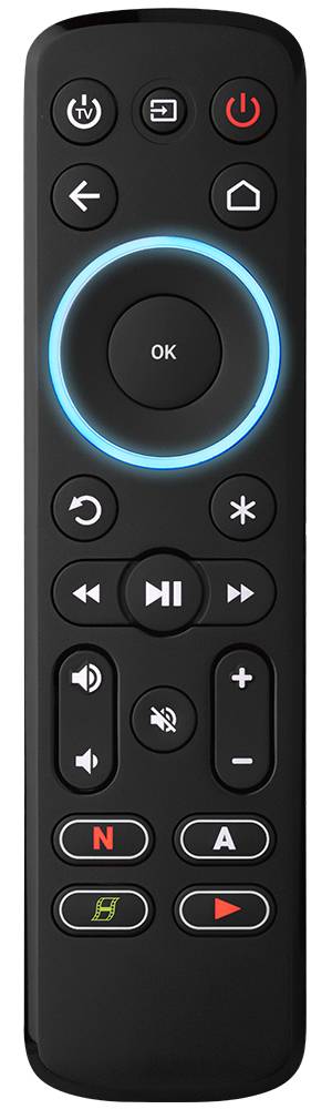 One For All Streamer Universal Remote control Black-5