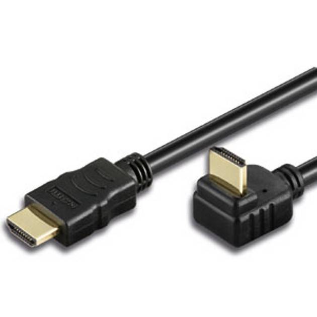 TECHly HDMI Cable RJ45 connector 5.00 m Black ICOC-HDMI-LE-050 Network cable, patch cable-5