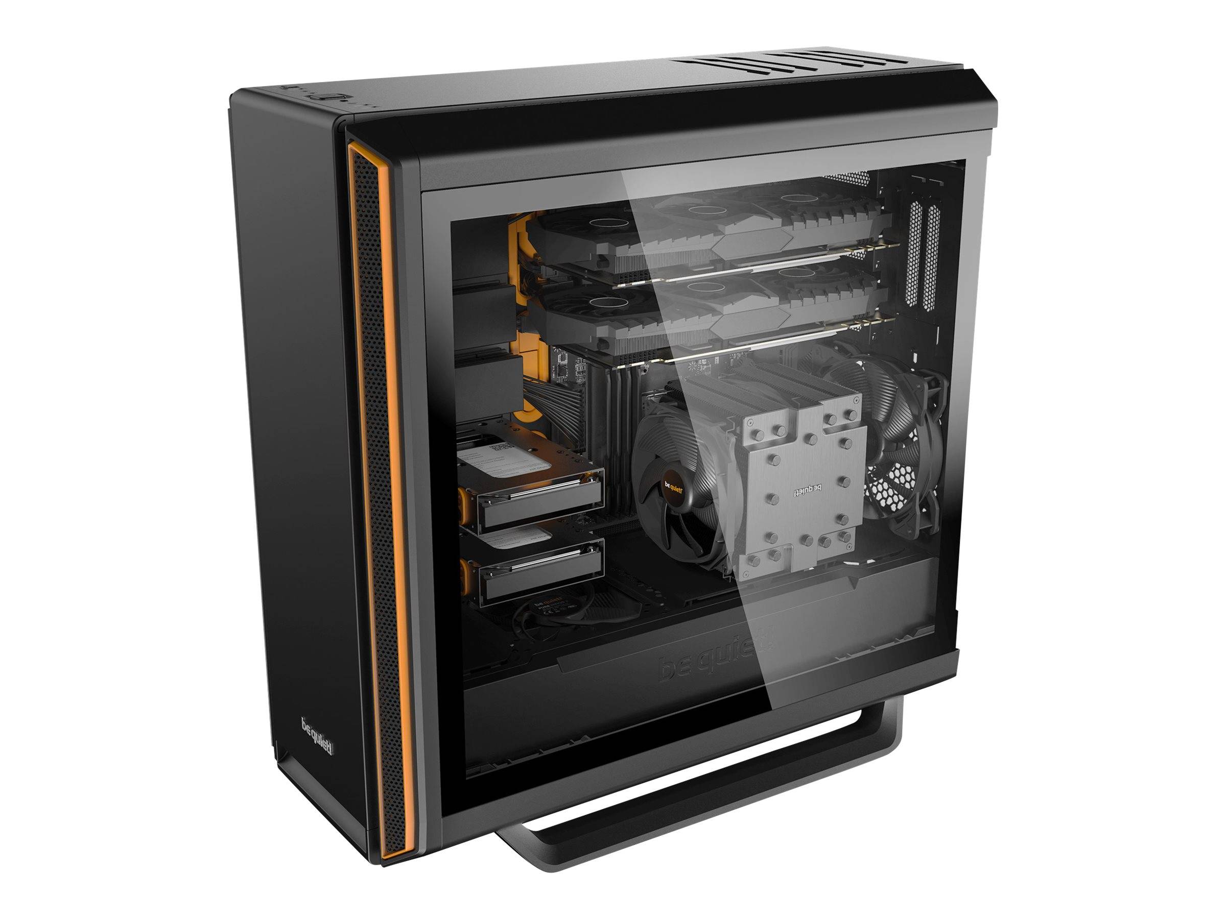 BeQuiet Silent Base 601/801 Glass Window Transparent side panel Compatible with:Be Quiet! Silent Base 601 , Be Quiet! Si-5