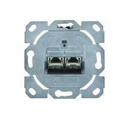 Telegärtner Network outlet Flush mount Insert CAT 6A 2 ports-3