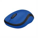 M220 SILENT wireless mouse, 2.4 GHz with USB receiver, 1000 DPI Optical Tracking, up to 18 months battery life, for left and right-handed people, for PC, Mac, laptop, blue