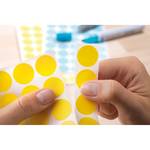 Herma 2251 Adhesive Labels (Ø 19 mm, Yellow, Pack of 1280)