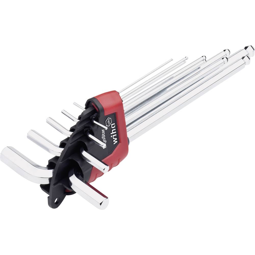 Allen Allen key set 9-piece Wiha SB369H9S from Conrad.com portable allen key set