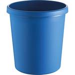 Helit trash around 31.5 x 33.5 cm (Ø x H) 18 l with grip edge polypropylene blue