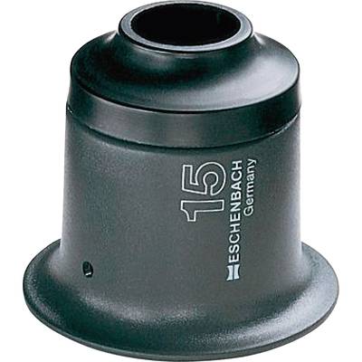 Eschenbach 1130 Lupe Magnifier  Magnification: 15 x Lens size: (Ø) 13 mm Anthracite 
