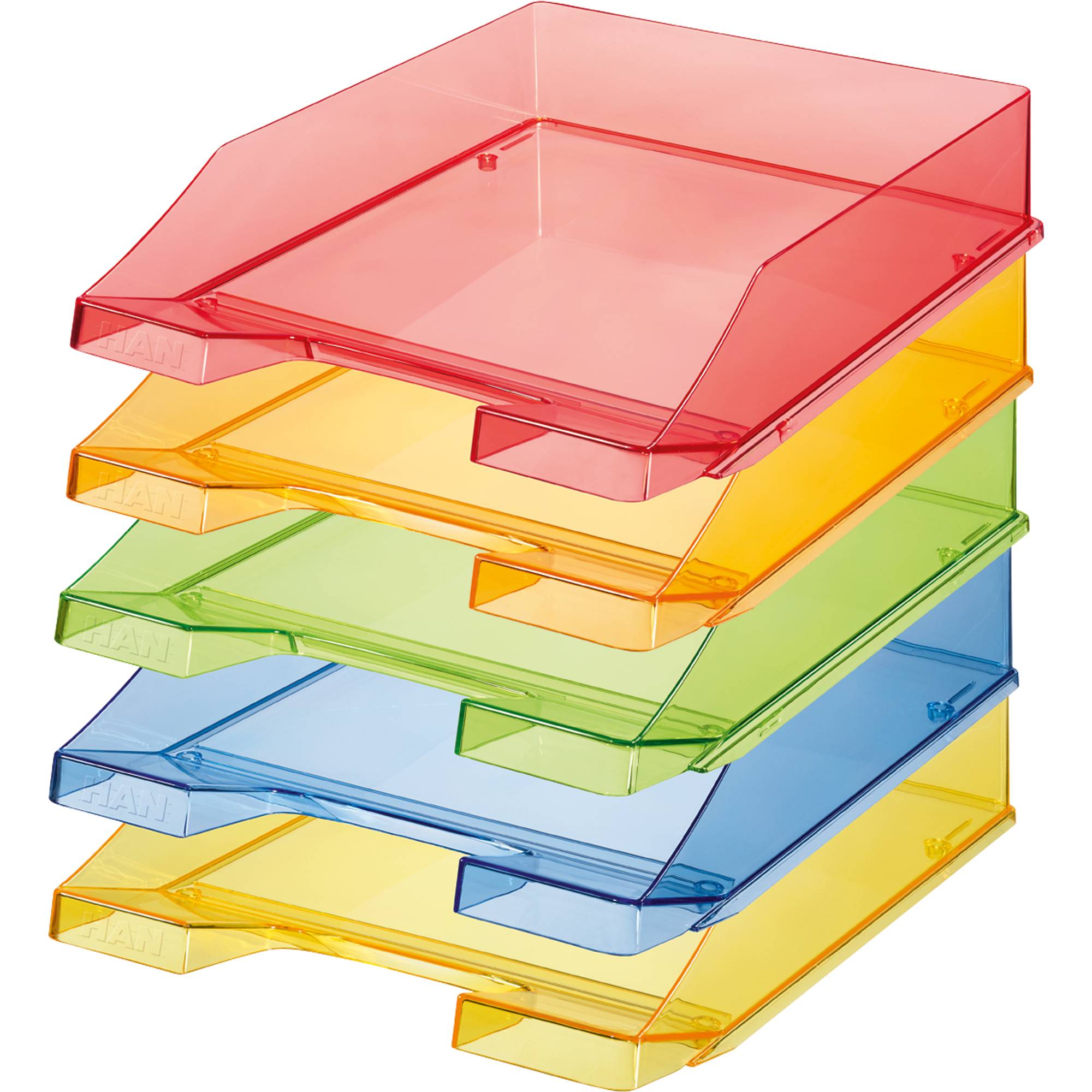 HAN 1026-X-24 KLASSIK Letter tray A4, C4 Transparent, Grey 1 pc(s)-2