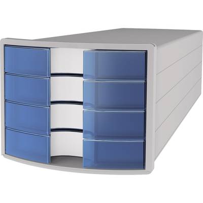 HAN Schubladenbox IMPULS 1012-64 Desk drawer box Light grey A4 No. of drawers: 4
