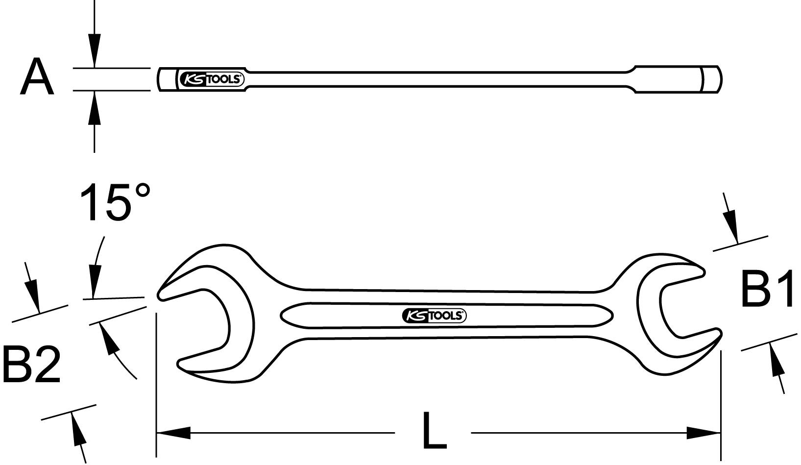 Combination Spanner | SAE | 1