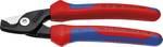 KNIPEX 95 12 160 cable shears with step cut with multi-component covers