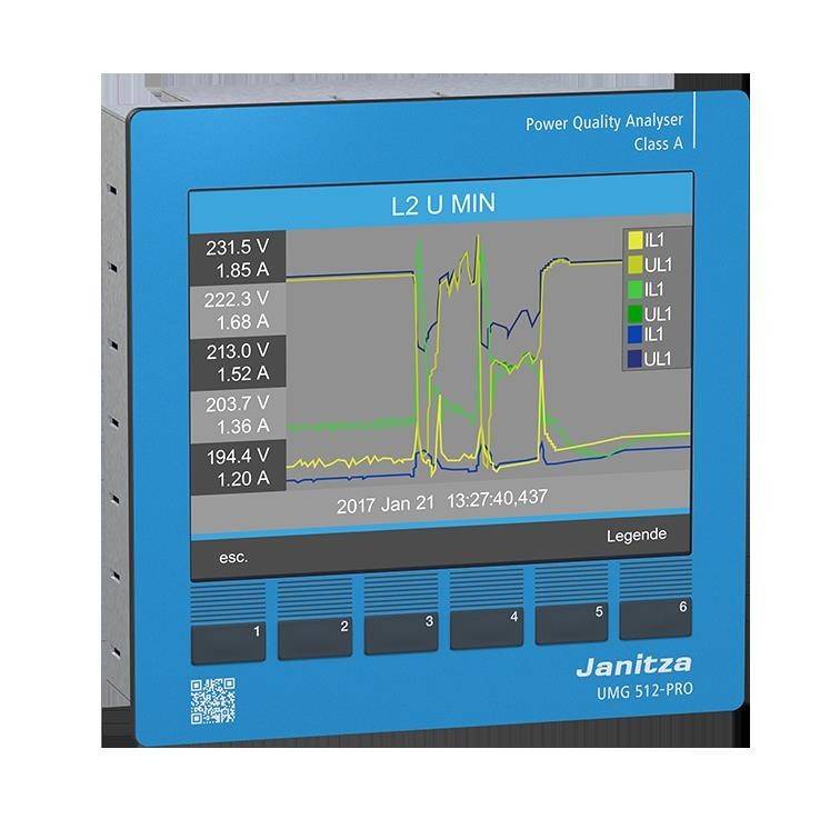 Janitza Janitza Electronic Power quality analyzer Voltage quality