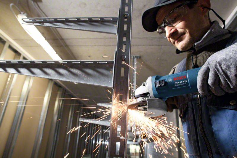 Bosch Professional GWS 11-125 060179D003 Angle grinder 125 mm incl. case 1100 W-3