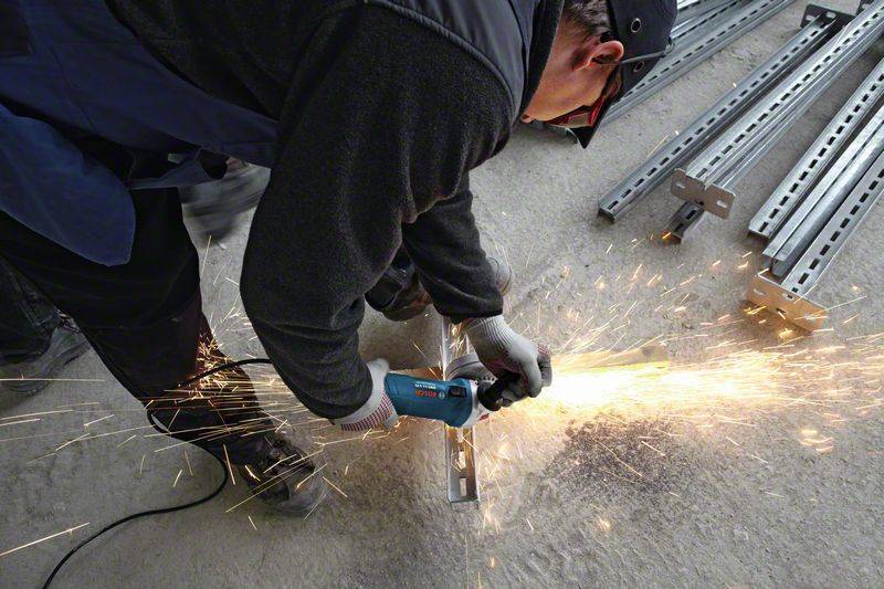 Bosch Professional GWS 11-125 060179D003 Angle grinder 125 mm incl. case 1100 W-4