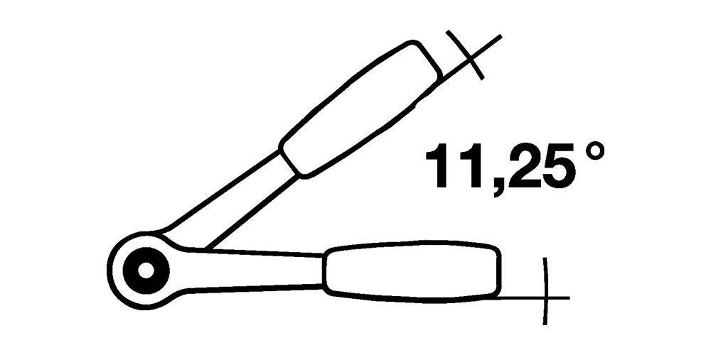 Gedore D 19 IMU-10 Bit set Metric 1/2