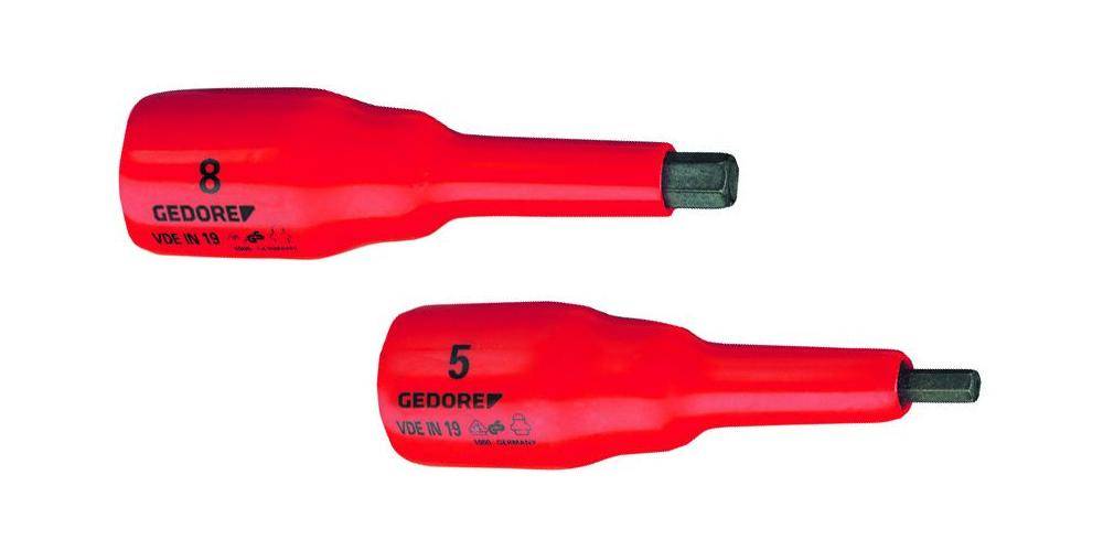 Gedore VDE IN 19 8 6124640 Allen VDE screwdriver bit 8 mm 1/2" (12.5 mm)