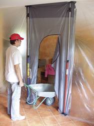 Dust Barrier Doorwith Hook And Loop Fastener Gluck5005 Conrad Com
