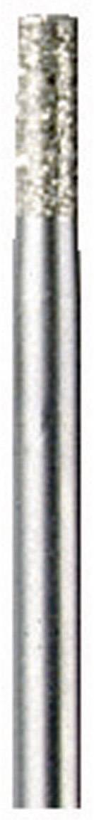 A metallic, cylindrical drill bit with fine threading at the tip, suitable for precision drilling in hard materials.