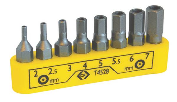C.K T4528 Bit set 8-piece Allen BO