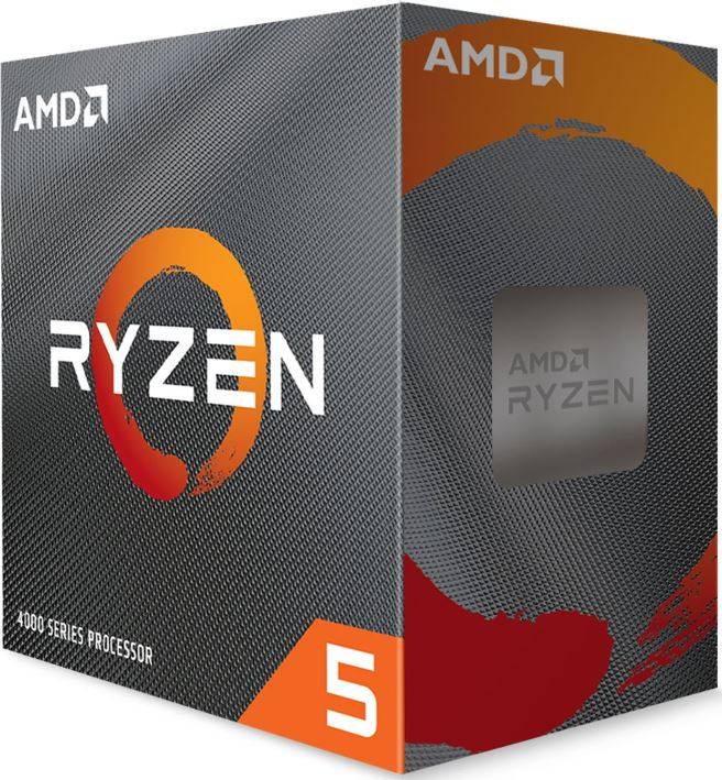 AMD Ryzen 5 4500 6 x 3.6 GHz Hexa Core Boxed processor PC base: AMD AM4 65 W-3