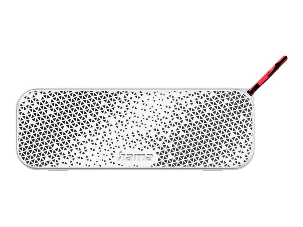 Hama PowerBrick 2.0 Bluetooth speaker Aux, Handsfree, incl. bracket, spray-proof, portable White-3