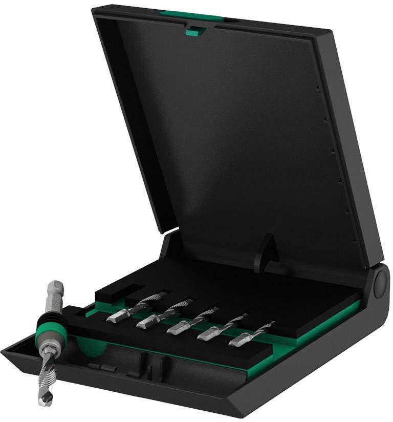 Wera 05104651001 847/7 HSS Tapping combo head set 7-piece metric Right hand cutting DIN 3126 HSS 1 Set