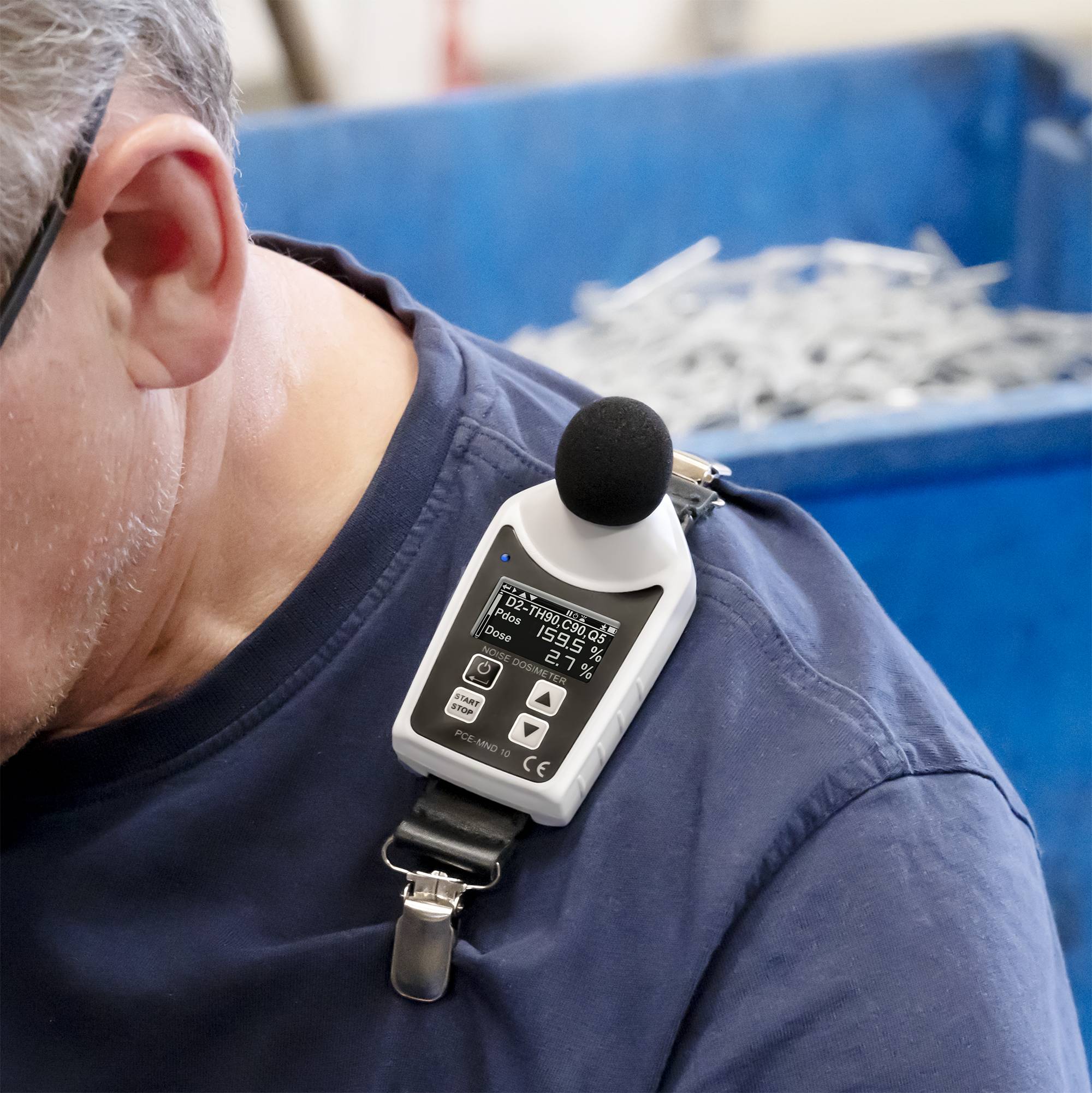 PCE Instruments Sound level meter SPL monitor (DIN 159055) , Data