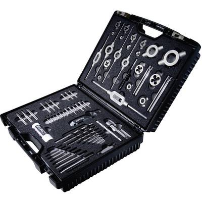 Exact 70511 Tap tool kit 61-piece HSS metric M3, M4, M5, M6, M8, M10, M12