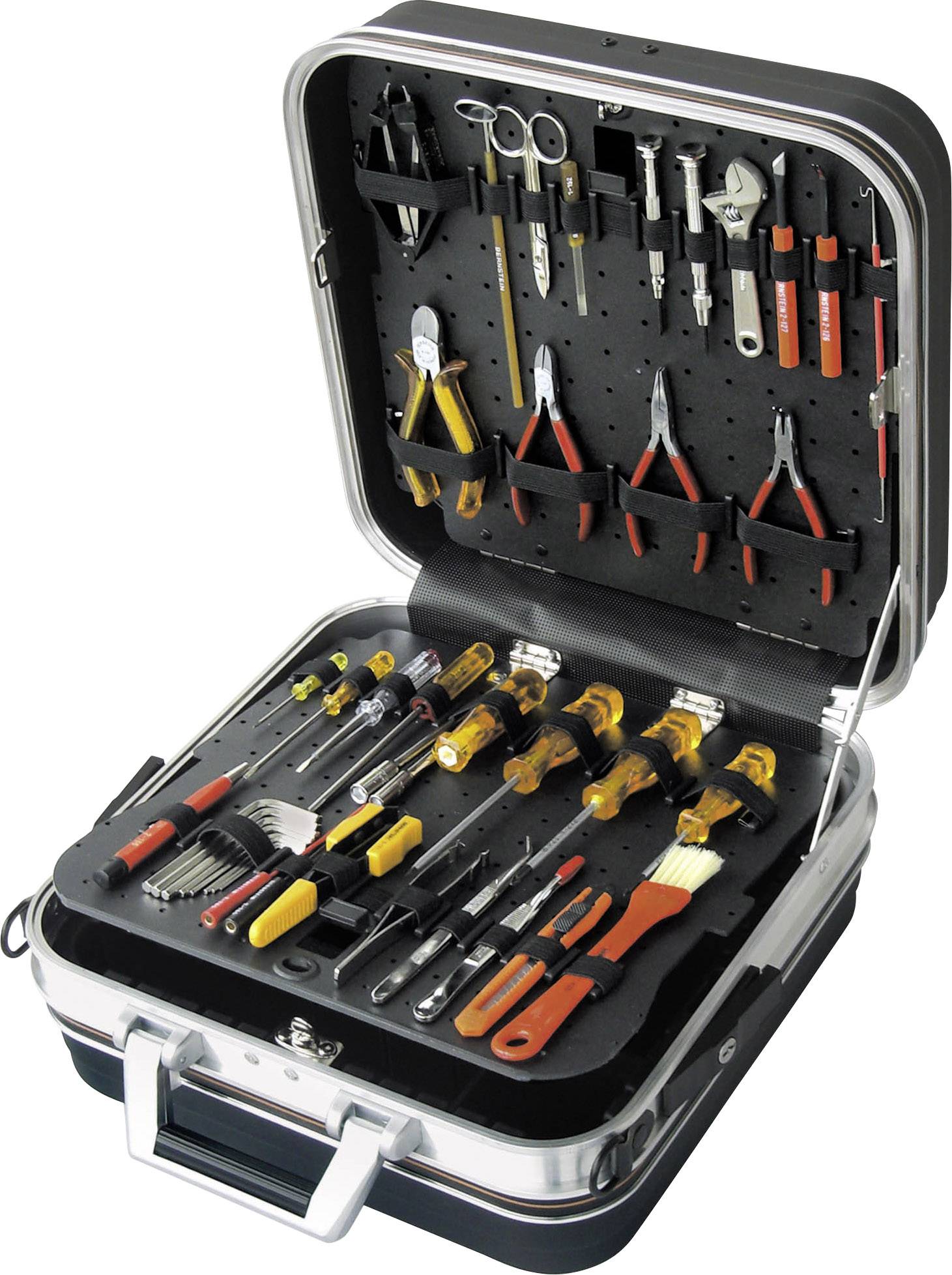 BERNSTEIN Tools for Electronics 1500 Electrical contractor Tool box (+ tools) 41-piece (L x W x H) 340 x 360 x 180 mm-7