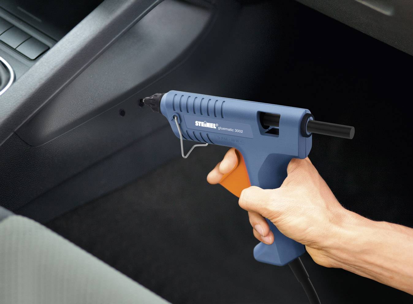 Steinel GLUEMATIC 3002-SET Glue gun incl. accessories, incl. case 11 mm 200 W 1 Set-2