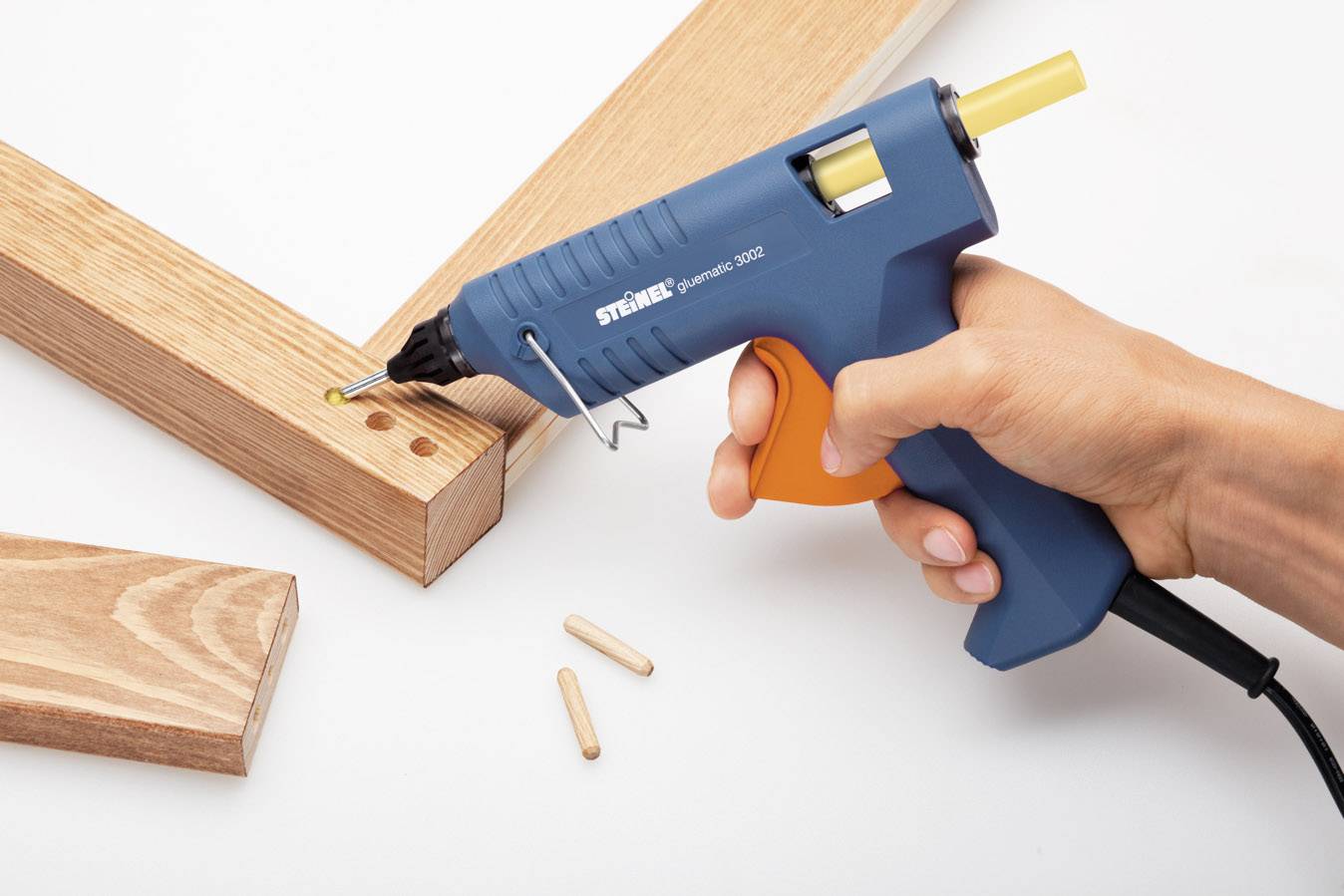 Steinel GLUEMATIC 3002-SET Glue gun incl. accessories, incl. case 11 mm 200 W 1 Set-3