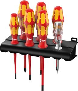 Wera 160 iS/7 VDE Screwdriver set 7-piece Slot, Phillips, Pozidriv