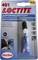 Adhesive 'Loctite 401' for Porous Materials. Packaging shows tube with applicator. Properties: Universal adhesive, quick-drying.