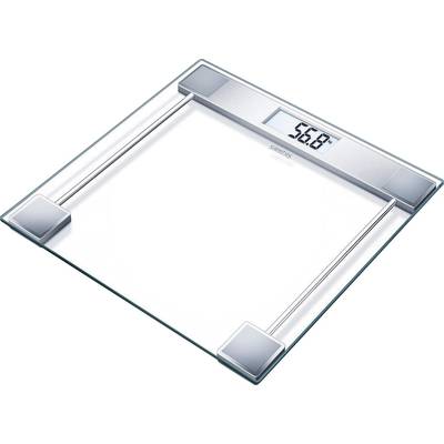 Sanitas SGS 06 Digital bathroom scales Weight range=150 kg Glass, Ebony black 